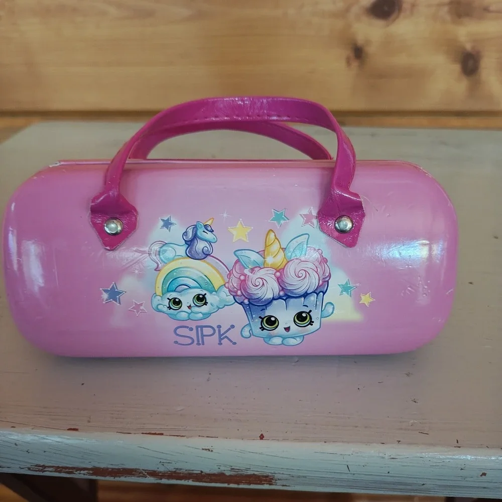 Shopkins Sunglasses and Sunglass Glasses Pink Case SIPK